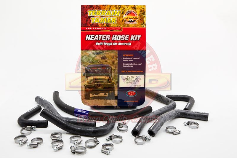 HEATER HOSE KIT HJ60 08/80-01/90 HEATER HOSE KIT HJ60 08/80-01/90