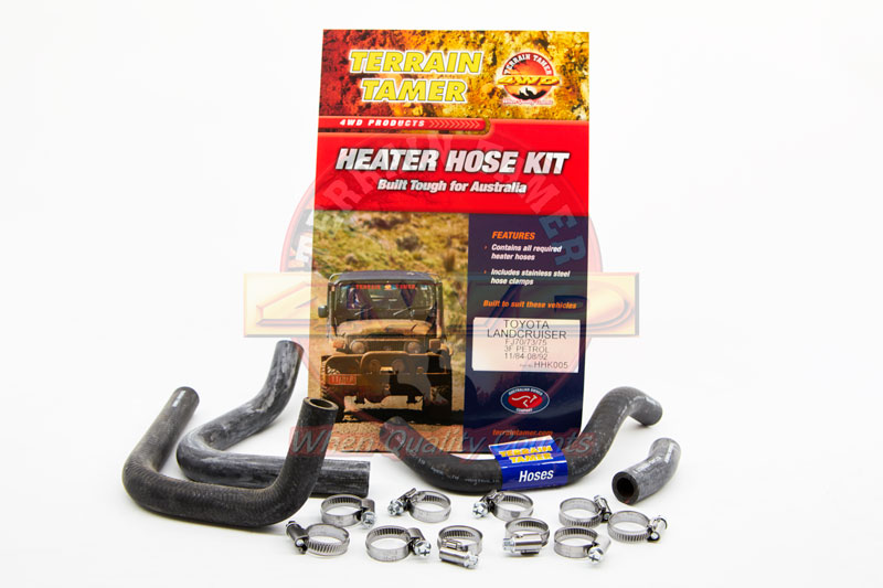 HEATER HOSE KIT FJ70 FJ73 FJ75 11/84-08/92 HEATER HOSE KIT FJ70 FJ73 FJ75 11/84-08/92