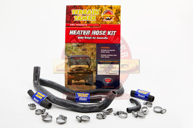 HEATER HOSE KIT HDJ78,HDJ79 08/01- HEATER HOSE KIT HDJ78,HDJ79 08/01-