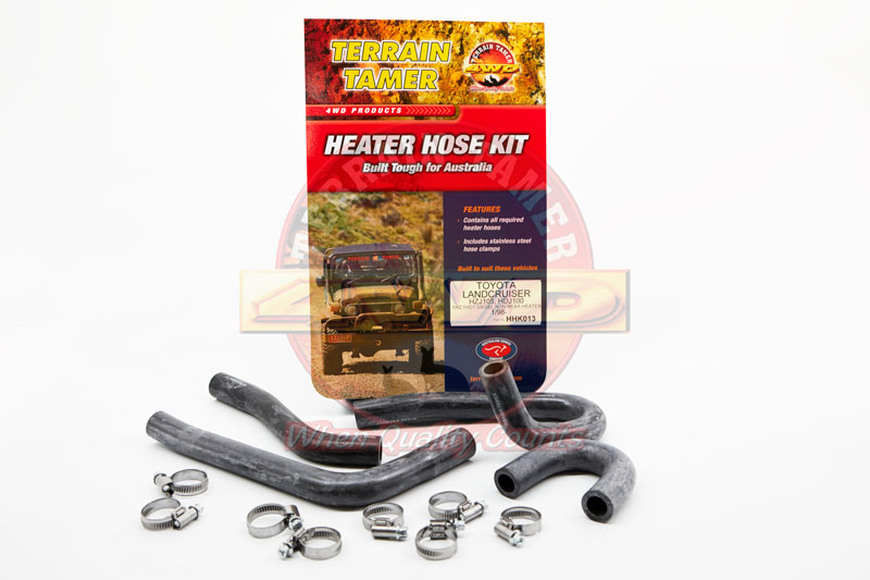 HEATER HOSE KIT WITHOUT REAR HEATER HEATER HOSE KIT WITHOUT REAR HEATER