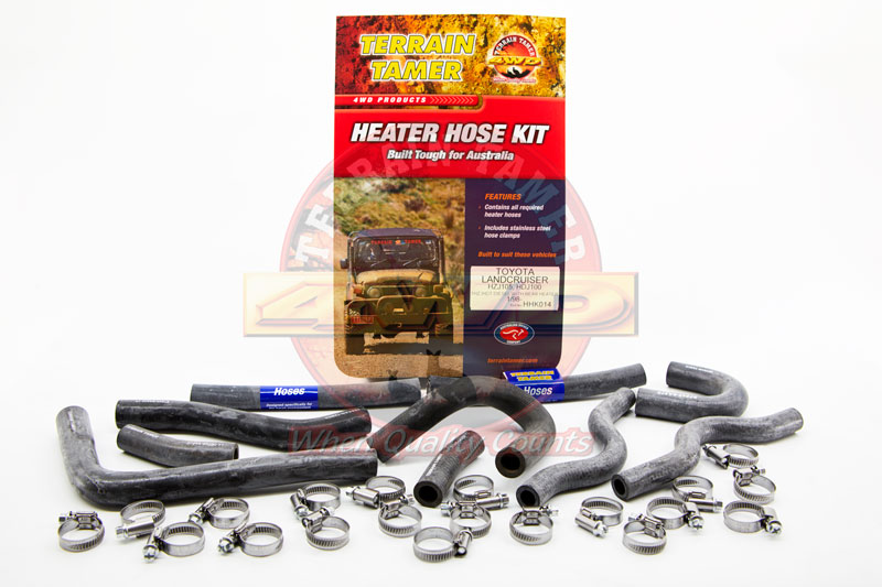 HEATER HOSE KIT SUITS REAR HEATER HEATER HOSE KIT SUITS REAR HEATER