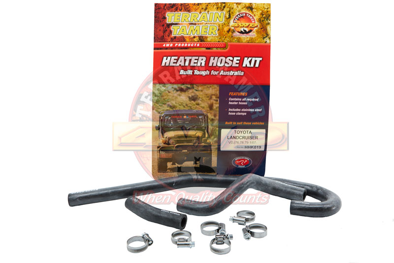 HEATER HOSE KIT VDJ76 VDJ78 VDJ79 HEATER HOSE KIT VDJ76 VDJ78 VDJ79