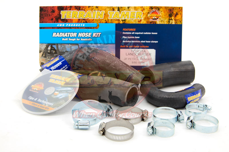 RADIATOR HOSE KIT 2F WITH A/C RADIATOR HOSE KIT 2F WITH A/C