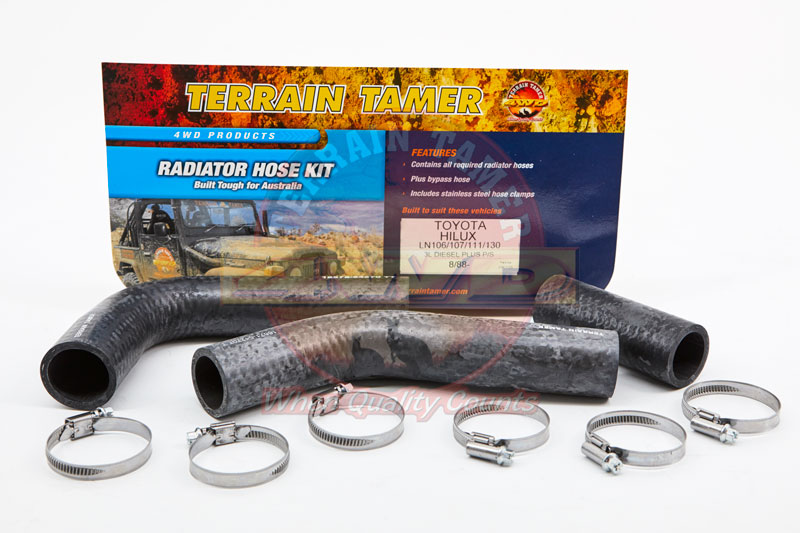 RADIATOR HOSE KIT 2L OS 3L ARL SUITS WITH POWER STEERING RADIATOR HOSE KIT 2L OS 3L ARL SUITS WITH POWER STEERING