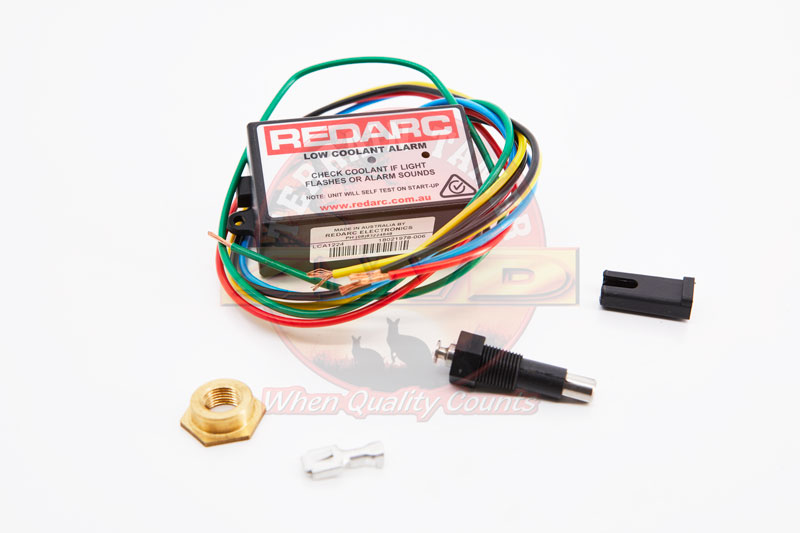 LOW COOLANT ALARM LOW COOLANT ALARM