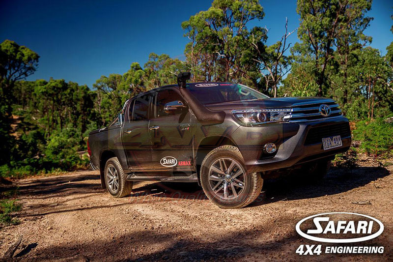 SNORKEL HILUX 2.4/2.8D R/H/S MOUNT SUITS WIDE FRONT 1855MM SNORKEL HILUX 2.4/2.8D R/H/S MOUNT SUITS WIDE FRONT 1855MM