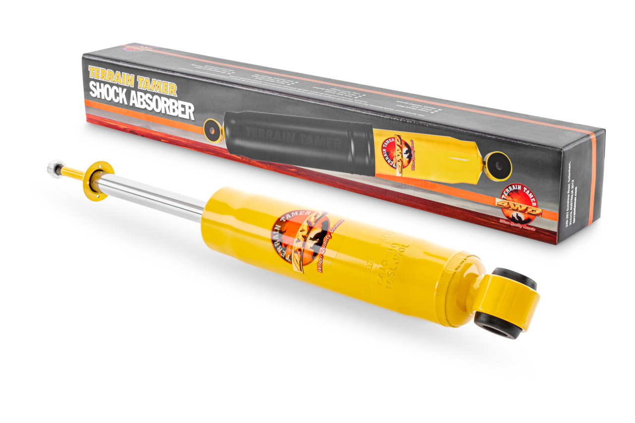 SHOCK ABSORBER REAR LEFT HAND RAISED EXPANDED BODY SHOCK ABSORBER REAR LEFT HAND RAISED EXPANDED BODY