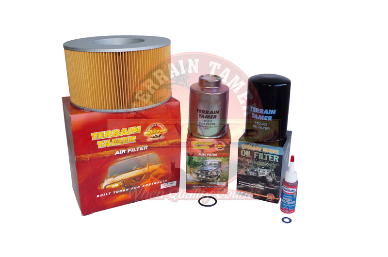 T/T FILTER KIT TOYOTA HILUX 5L ENG LN147,167,172 8/99-1/02