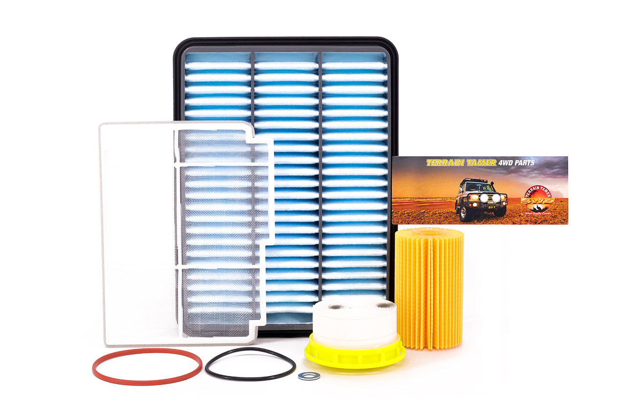 GENUINE FILTER KIT LANDCRUISER VDJ76,78,79 1/07-12/19 GENUINE FILTER KIT LANDCRUISER VDJ76,78,79 1/07-12/19