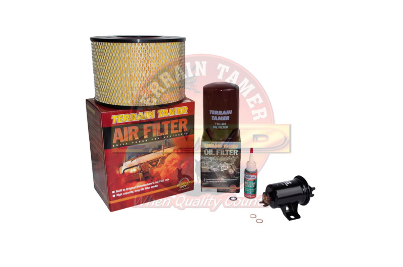 T/T FILT KIT L/CRUISER FZJ70,75,80 1FZFE 1/90-4/96 AUS SPEC T/T FILT KIT L/CRUISER FZJ70,75,80 1FZFE 1/90-4/96 AUS SPEC