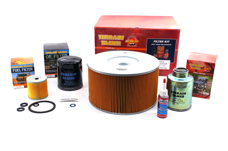 T/T FILTER KIT HDJ100 WITH PRIMARY & SECONDARY FUEL FILTERS T/T FILTER KIT HDJ100 WITH PRIMARY & SECONDARY FUEL FILTERS