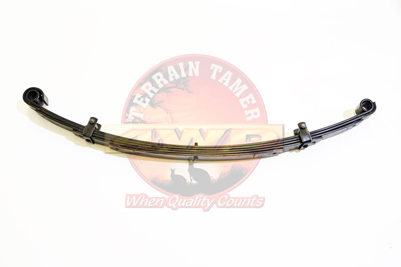 LEAF SPRING FRONT RAISED 50MM TO 35KG PASSENGER SIDE LEAF SPRING FRONT RAISED 50MM TO 35KG PASSENGER SIDE