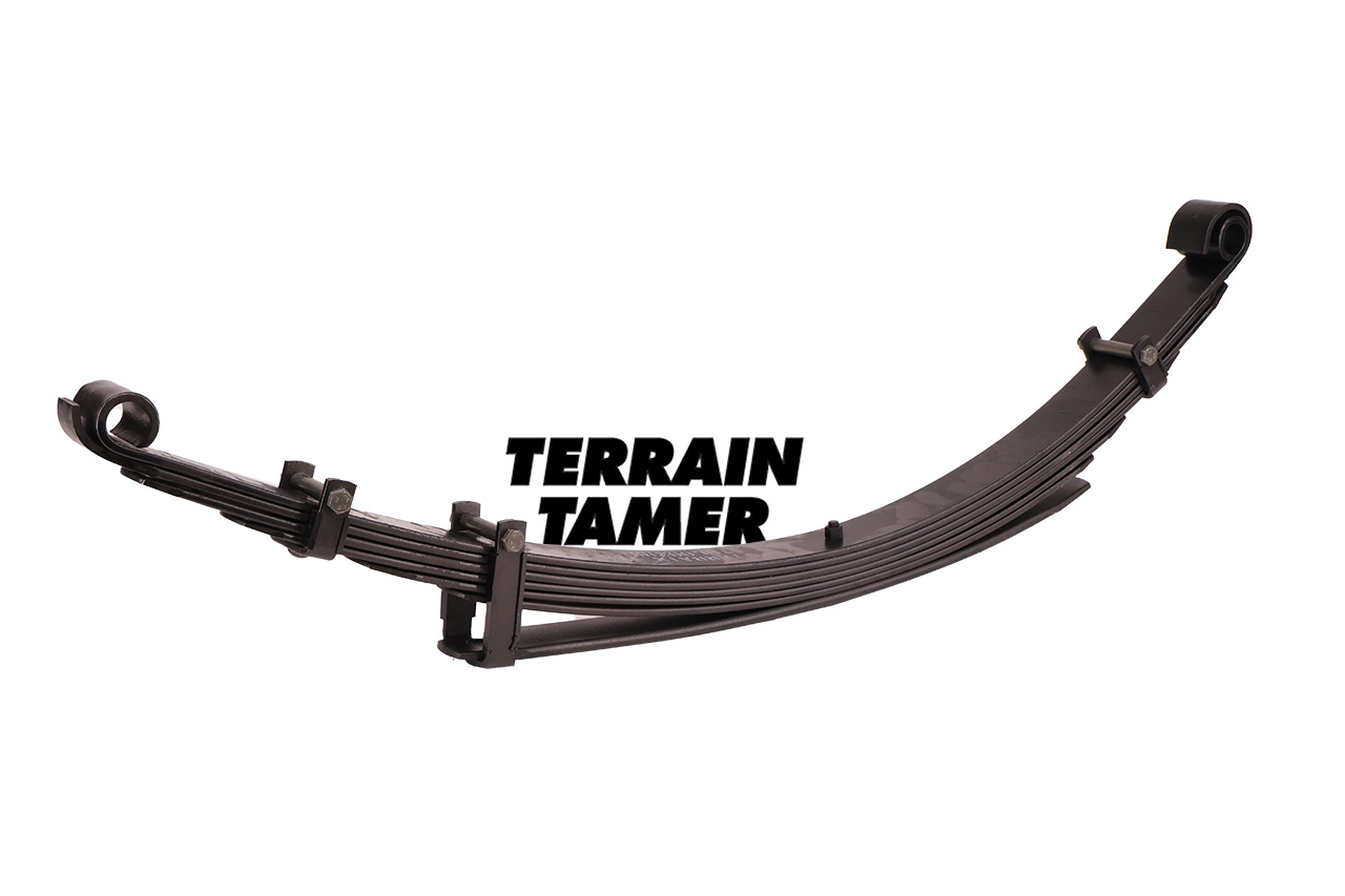 LEAF SPRING REAR RAISED 50MM TO 300KG HEAVY DUTY LEAF SPRING REAR RAISED 50MM TO 300KG HEAVY DUTY