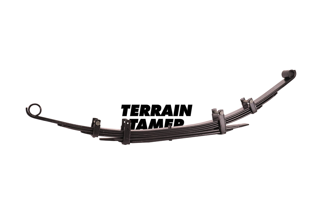 LEAF SPRING REAR RAISED 40MM REFER TO NOTES FOR WEIGHTS LEAF SPRING REAR RAISED 40MM REFER TO NOTES FOR WEIGHTS