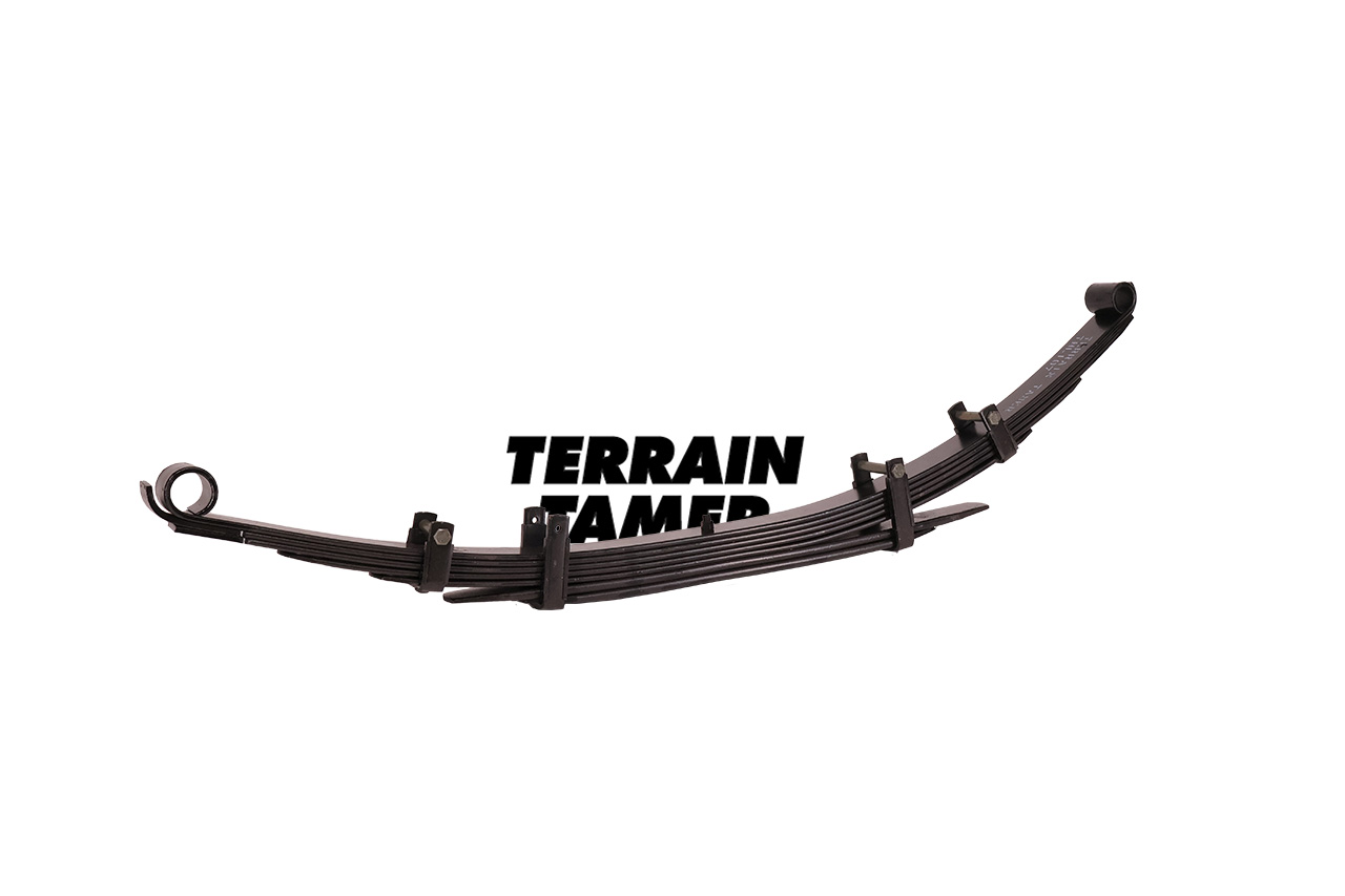 LEAF SPRING REAR RAISED 40MM 400KG TO 500KG HEAVY DUTY LEAF SPRING REAR RAISED 40MM 400KG TO 500KG HEAVY DUTY