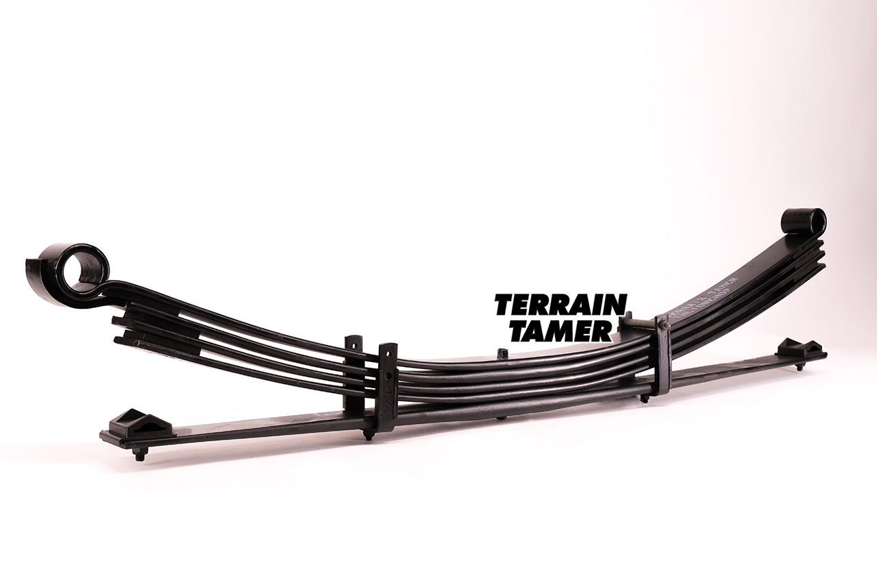 LEAF SPRING PARABOLIC REAR RAISED 40MM 850KG+ LEAF SPRING PARABOLIC REAR RAISED 40MM 850KG+