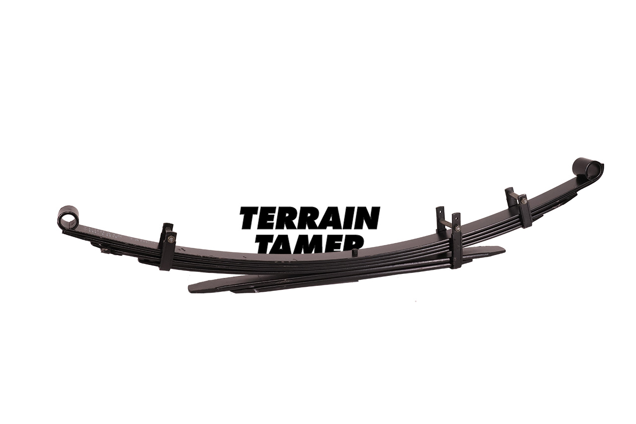 LEAF SPRG REAR RAISED 40MM TO 300KG REQUIRES HLADPT FOR SR5 LEAF SPRG REAR RAISED 40MM TO 300KG REQUIRES HLADPT FOR SR5