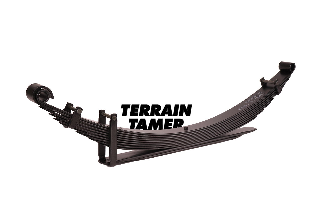 LEAF SPRING REAR RAISED 50MM TO 300KG HEAVY DUTY LEAF SPRING REAR RAISED 50MM TO 300KG HEAVY DUTY