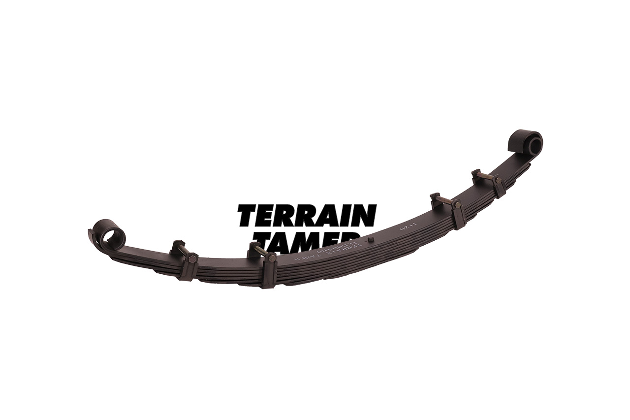 LEAF SPRG FRONT RAISED 50MM TO 65KG BJ40/42/43/45/46/FJ40/45 LEAF SPRG FRONT RAISED 50MM TO 65KG BJ40/42/43/45/46/FJ40/45
