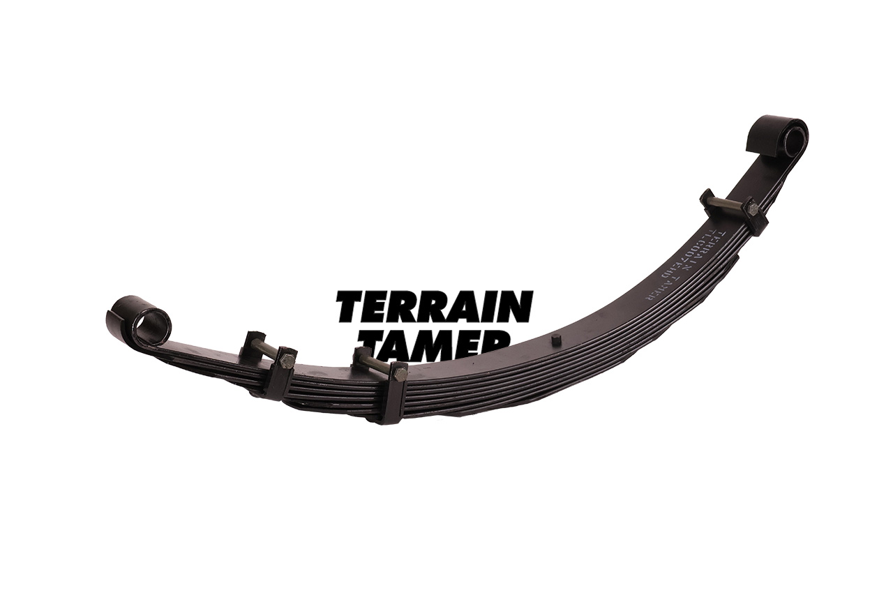 LEAF SPRING FRONT RAISED 50MM 65KG TO 100KG HJ47 LEAF SPRING FRONT RAISED 50MM 65KG TO 100KG HJ47