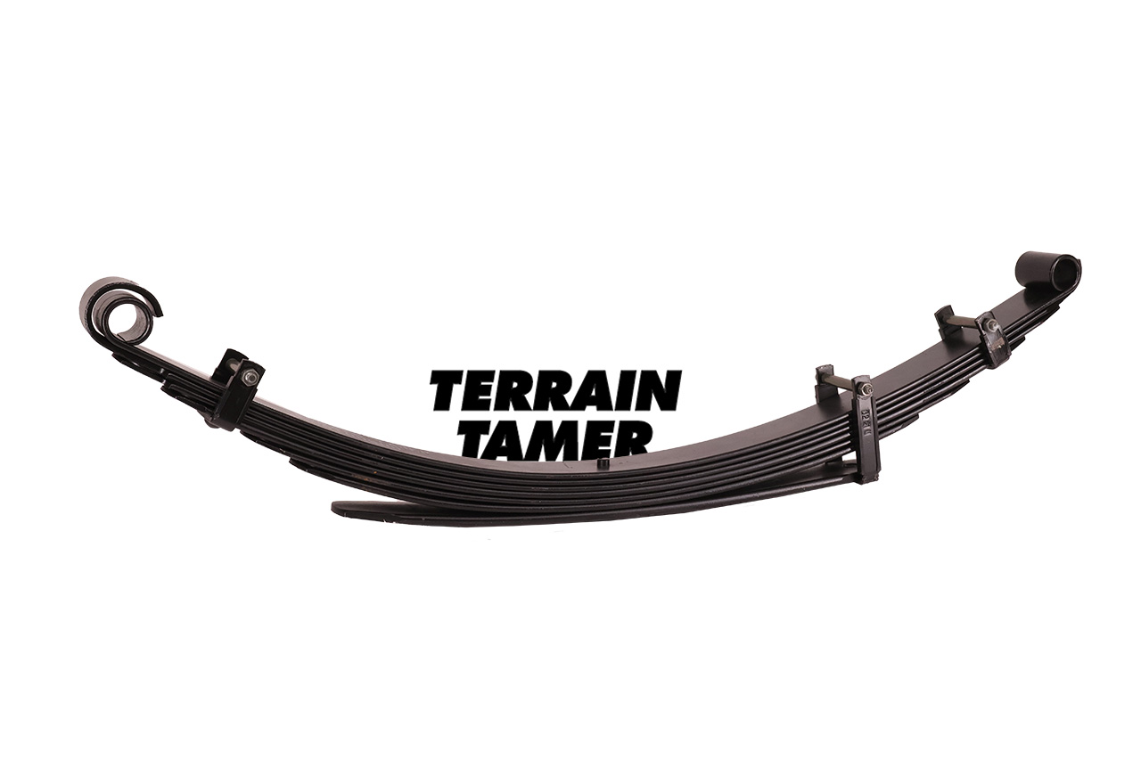 LEAF SPRING REAR RAISED 50MM TO 275KG H/DUTY DRIVERS SIDE LEAF SPRING REAR RAISED 50MM TO 275KG H/DUTY DRIVERS SIDE