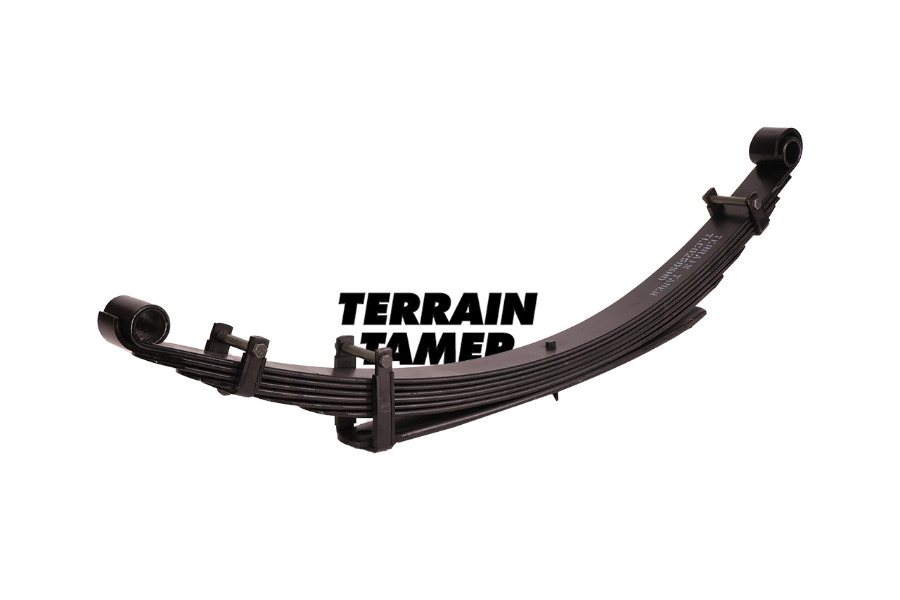 LEAF SPRING REAR RAISED 50MM TO 200KG DRIVERS SIDE RHD VEH. LEAF SPRING REAR RAISED 50MM TO 200KG DRIVERS SIDE RHD VEH.