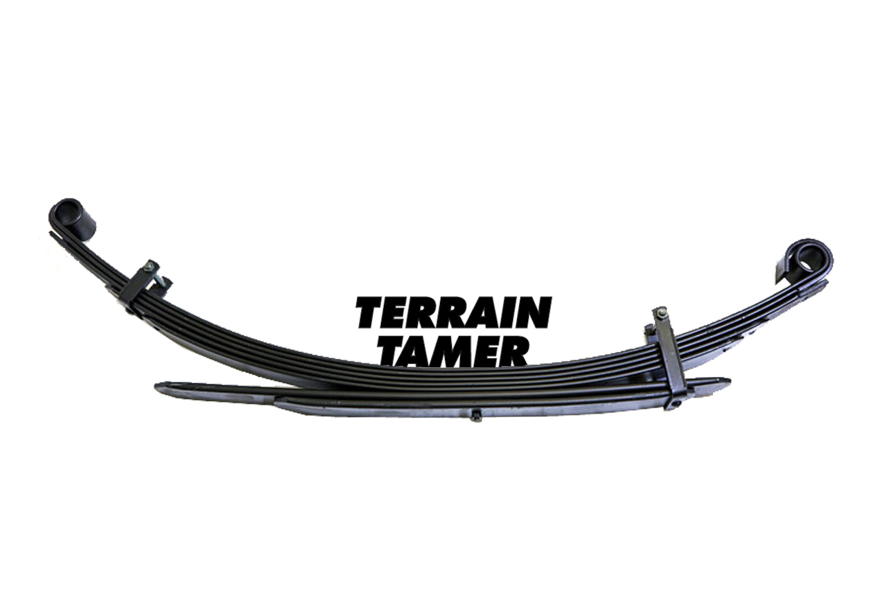 LEAF SPRING REAR RAISED 50MM TO 300KG HEAVY DUTY LEAF SPRING REAR RAISED 50MM TO 300KG HEAVY DUTY