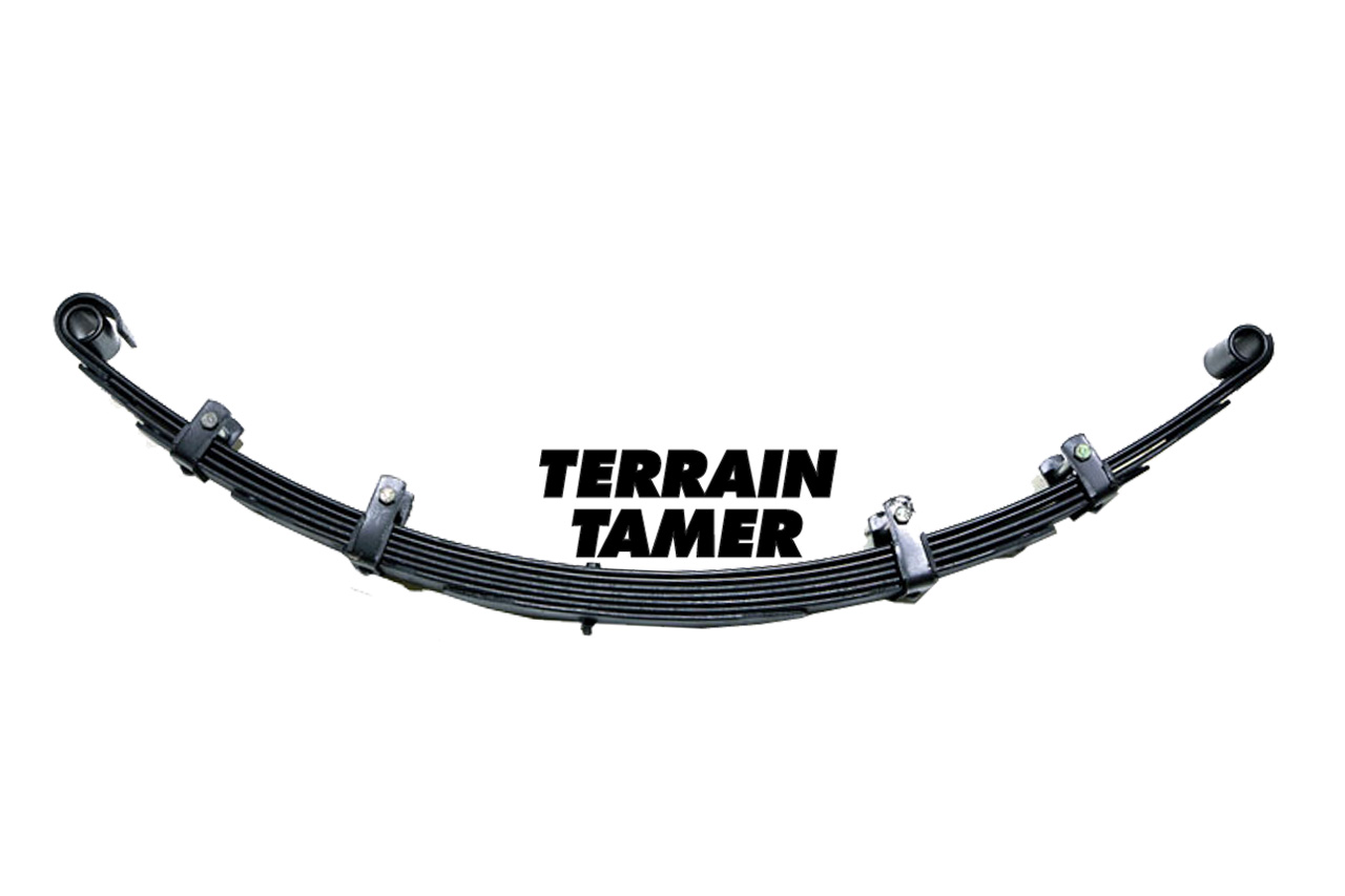LEAF SPRING REAR RAISED 50MM -80KG 25MM LONGER MAIN LEAF LEAF SPRING REAR RAISED 50MM -80KG 25MM LONGER MAIN LEAF