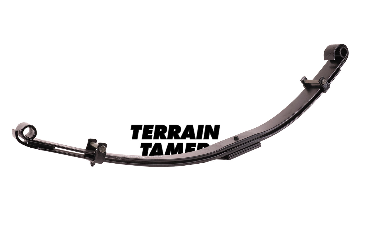 LEAF SPRING REAR PARABOLIC RAISED 50MM 0-400KG