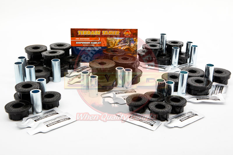 BUSH KIT COMPLETE FRONT AND REAR 80 OR 105 SERIES BUSH KIT COMPLETE FRONT AND REAR 80 OR 105 SERIES