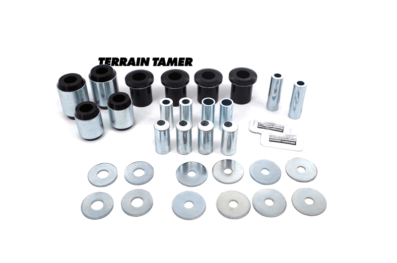 CONTROL BUSHING KIT FRONT LOWER & UPPER CONTROL BUSHING KIT FRONT LOWER & UPPER