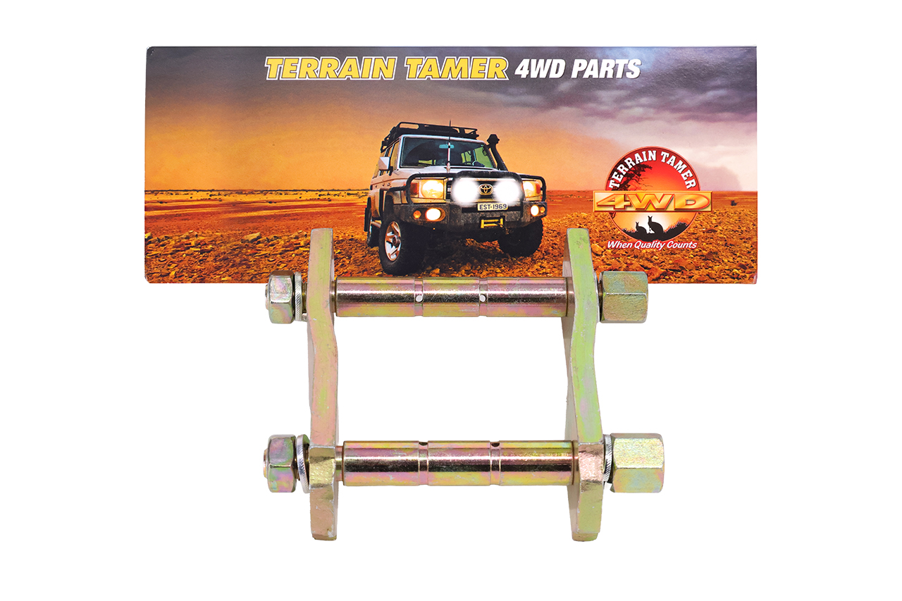 SHACKLE KIT GREASABLE WITH NUT ENCAPSULATED GREASE NIPPLE SHACKLE KIT GREASABLE WITH NUT ENCAPSULATED GREASE NIPPLE