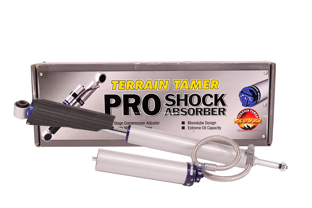 SHOCK ABSORBER REAR PAIR REMOTE RES 8 STAGE ADJUST 40MM LIFT SHOCK ABSORBER REAR PAIR REMOTE RES 8 STAGE ADJUST 40MM LIFT