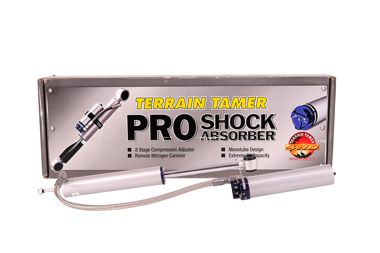 SHOCK ABSORBER REAR PAIR REMOTE RES 8 STAGE ADJUSTABLE SHOCK ABSORBER REAR PAIR REMOTE RES 8 STAGE ADJUSTABLE