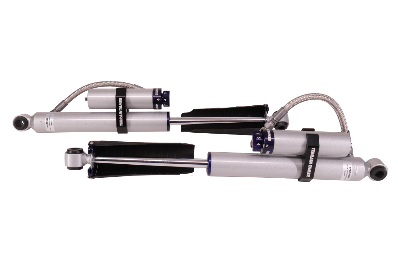 SHOCK ABSORBER REAR PAIR REMOTE RES 8 STAGE ADJUST 50MM LIFT SHOCK ABSORBER REAR PAIR REMOTE RES 8 STAGE ADJUST 50MM LIFT