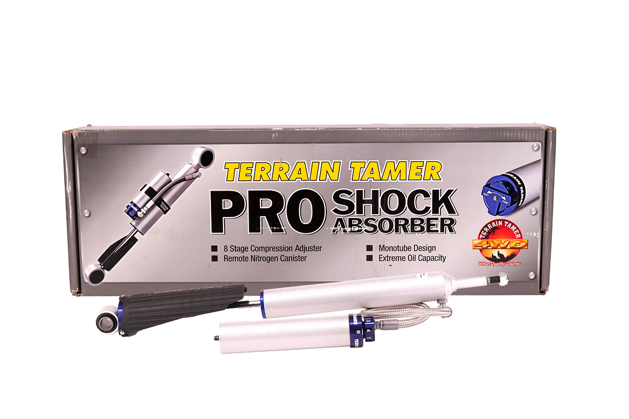 SHOCK ABSORBER REAR PAIR REMOTE RES 8 STAGE ADJUST 50MM LIFT SHOCK ABSORBER REAR PAIR REMOTE RES 8 STAGE ADJUST 50MM LIFT