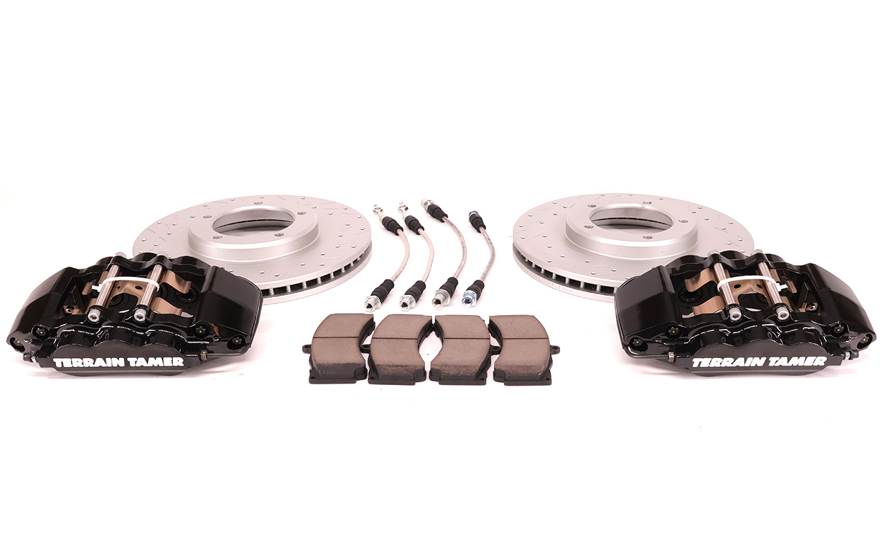 TT EXTREME BIG BRAKE KIT 6 POT FRONT SUITS AUTOMATIC HUBS TT EXTREME BIG BRAKE KIT 6 POT FRONT SUITS AUTOMATIC HUBS