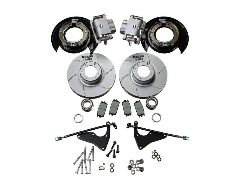 REAR DISC BRAKE CONVERSION KIT TT GUN125 HILUX 5/15- REAR DISC BRAKE CONVERSION KIT TT GUN125 HILUX 5/15-