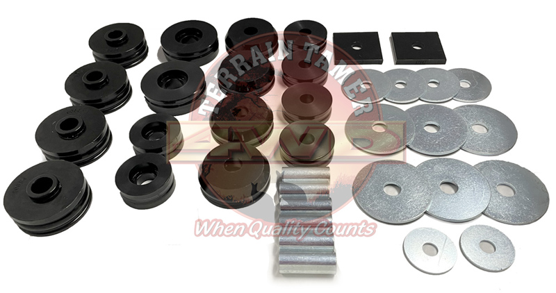 PRO BUSH BODY MOUNT KIT TERRAIN TAMER PRO BUSH BODY MOUNT KIT TERRAIN TAMER