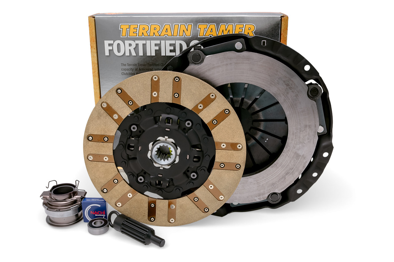 T/T FORTIFIED PLUS CLUTCH KIT INC. SPIGOT BEARING T/T FORTIFIED PLUS CLUTCH KIT INC. SPIGOT BEARING