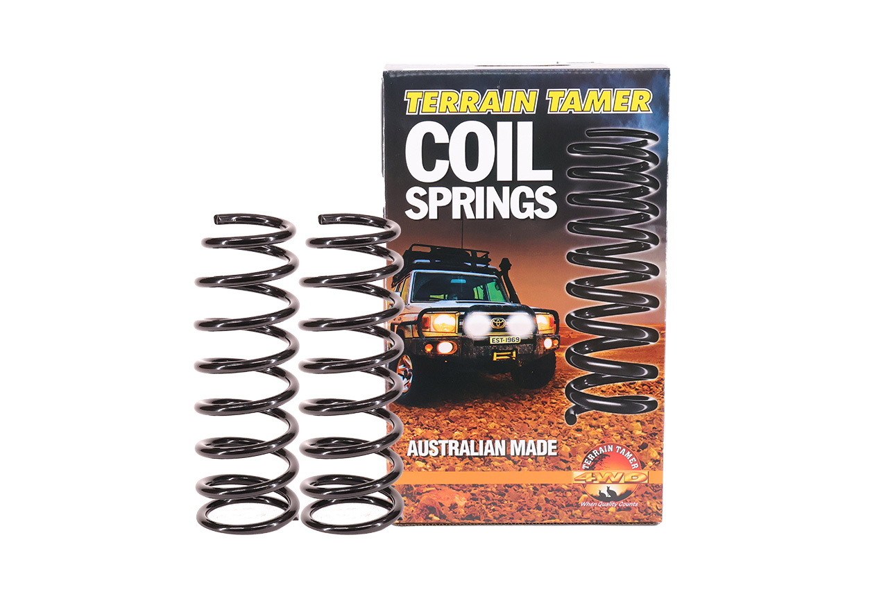 COILS FRONT STANDARD HEIGHT TO 50KG SUITS BULL BAR COILS FRONT STANDARD HEIGHT TO 50KG SUITS BULL BAR