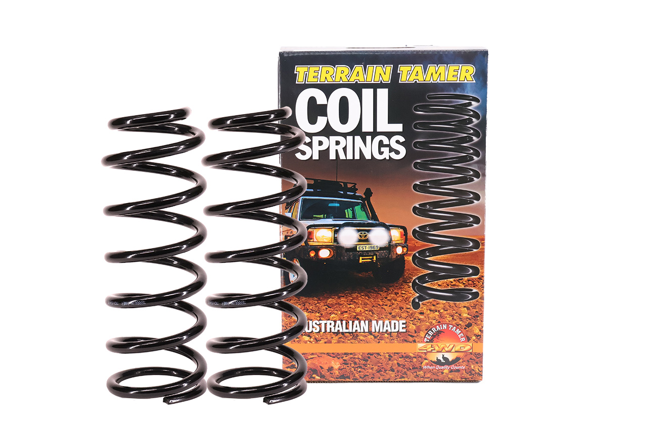 COILS REAR RAISED 50MM 500KG TO 750KG SUPER DUTY PLUS COILS REAR RAISED 50MM 500KG TO 750KG SUPER DUTY PLUS
