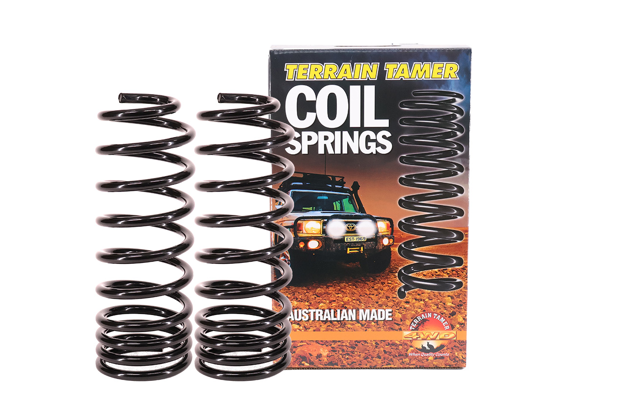 COILS REAR RAISED 20MM COMFORT TO 50KG COILS REAR RAISED 20MM COMFORT TO 50KG
