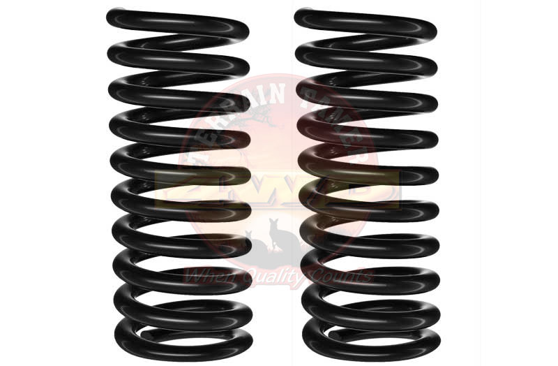COILS REAR RAISED 40MM TO 50KG PROGRESSIVE RATE COILS REAR RAISED 40MM TO 50KG PROGRESSIVE RATE