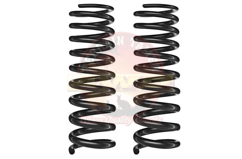 COILS FRONT RAISED 50MM TO 50KG WITH BULL BAR TAPERED WIRE COILS FRONT RAISED 50MM TO 50KG WITH BULL BAR TAPERED WIRE