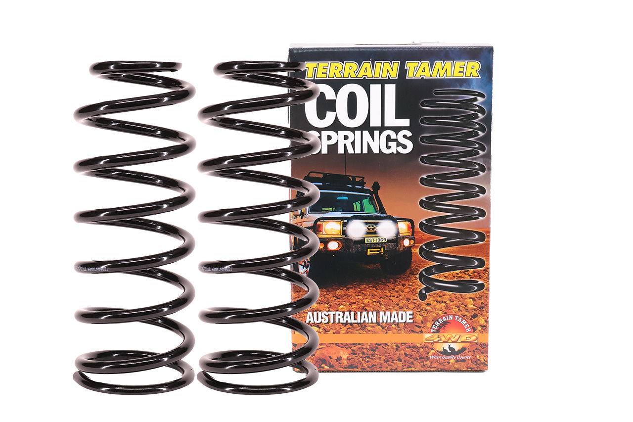 COILS REAR RAISED 40MM TO 150KG AIR BAG CONVERSION COILS REAR RAISED 40MM TO 150KG AIR BAG CONVERSION