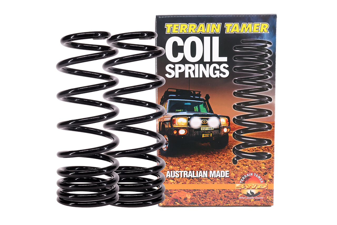 COILS REAR RAISED 20MM 300 TO 500KG EXTRA HEAVY DUTY COILS REAR RAISED 20MM 300 TO 500KG EXTRA HEAVY DUTY