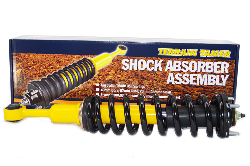 COIL OVER SHOCK ASSY PAIR RAISED 40MM TO 50KG COMFORT COIL OVER SHOCK ASSY PAIR RAISED 40MM TO 50KG COMFORT