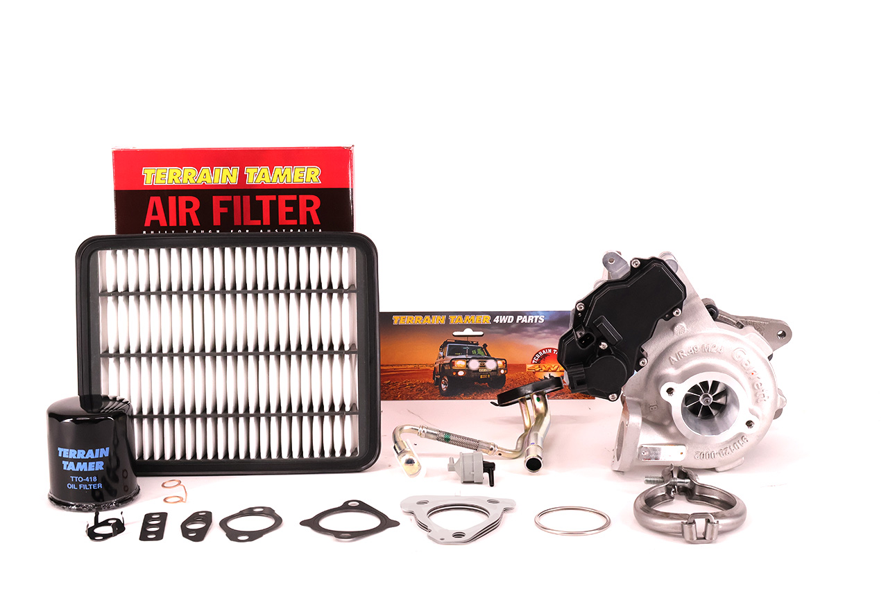 TERRAIN TAMER TURBO KIT INCLUDES GARRET TURBO 2.8 1GDFTV TERRAIN TAMER TURBO KIT INCLUDES GARRET TURBO 2.8 1GDFTV