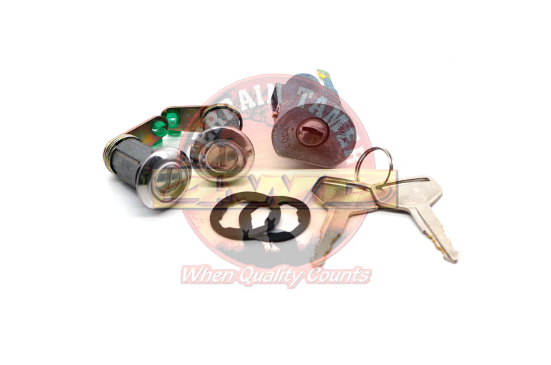 IGNITION BARREL & 2 DOOR LOCK KIT SUITS WITH STEERING LOCK IGNITION BARREL & 2 DOOR LOCK KIT SUITS WITH STEERING LOCK